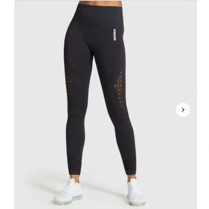 Gymshark Energy Seamless Leggings Black Size S